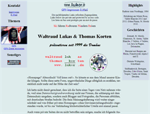 Tablet Screenshot of lukor.de
